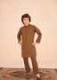 Russet Brown Kurta Trouser KT 29