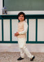 Melon Pink Waistcoat Suit EW 66