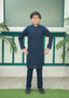 Navy Blue Kurta Trouser AH 062