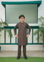 Maple Brown Kurta Trouser AH 077