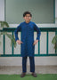 Cobalt Blue Kurta Trouser AH 101
