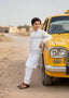White Waistcoat Suit Ahw-058