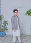 Ash Grey Prince Coat Suit AP 018