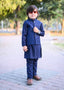 Blue Embroidered Only Waistcoat EW33