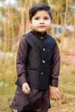 Brown Waistcoat Suit - WKS 019 BOGO