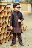 Brown Waistcoat Suit - WKS 019 BOGO