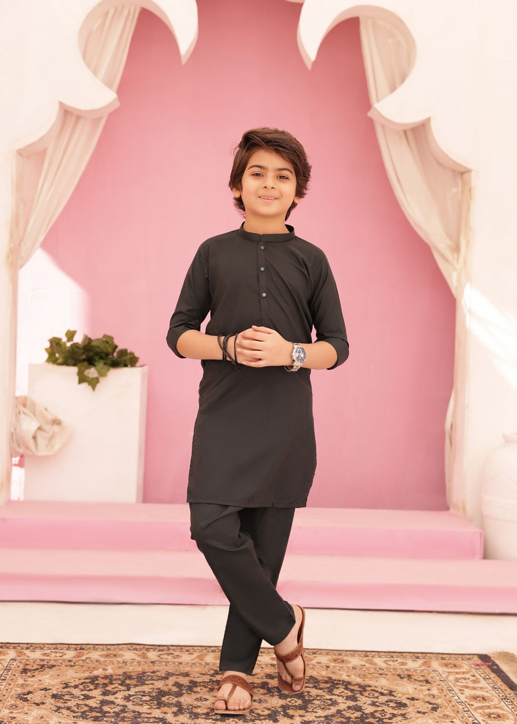 Grey Kurta Trouser E05