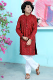 Brick Red kurta trouser KT 97