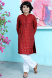Brick Red kurta trouser KT 97