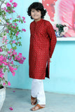 Brick Red kurta trouser KT 97