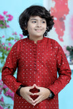 Brick Red kurta trouser KT 97