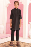 Pitch Black Kurta TrouseR (SHIRT COLLAR) E13