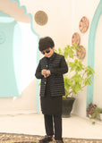Festive black waistcoat suit EW 24