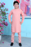 Peach Pink chicken Kurta Trouser - CK 007