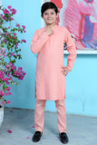 Peach Pink chicken Kurta Trouser - CK 007