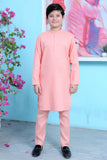 Peach Pink chicken Kurta Trouser - CK 007