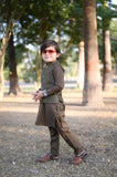 Dark Brown Waistcoat Suit EW35