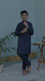 Aegean Blue Kurta Trouser KT 105