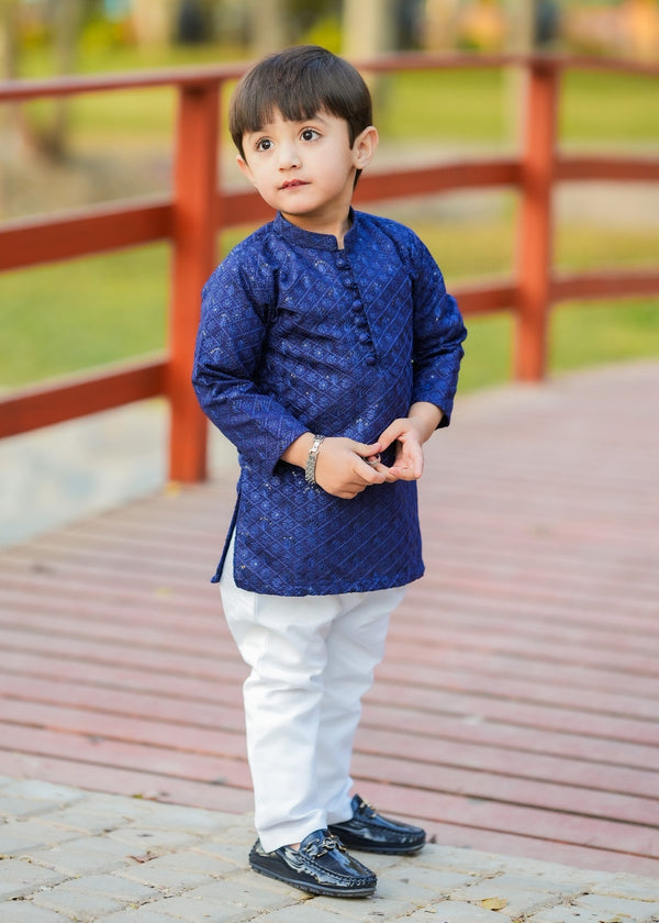 Cobalt Blue Kurta KT 114