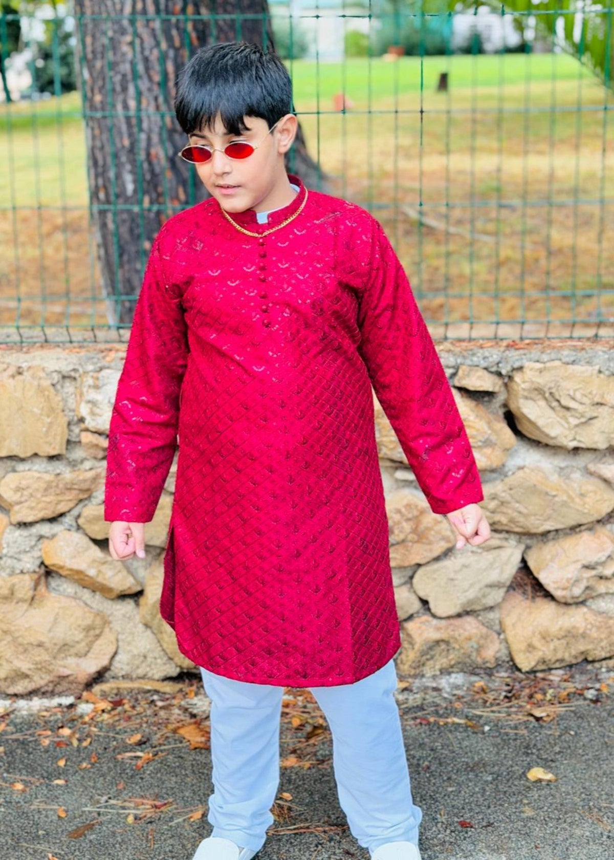 Spicy Red Kurta KT 112 Main image