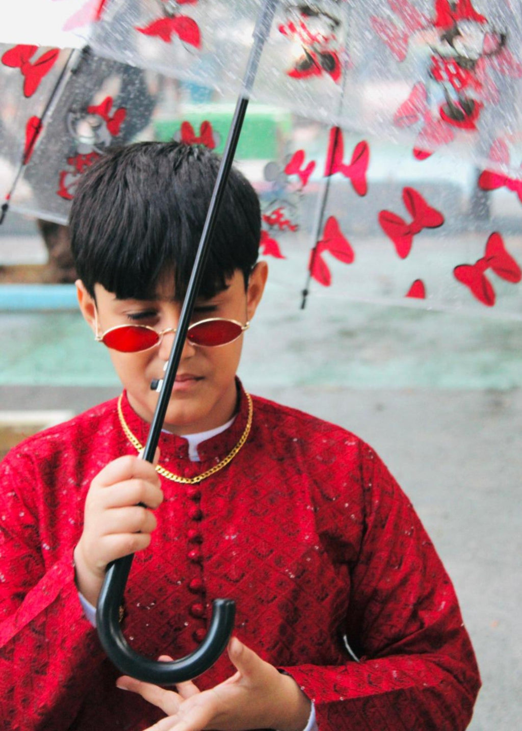 Spicy Red Kurta KT 112