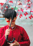Spicy Red Kurta KT 112
