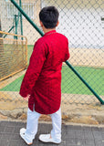 Spicy Red Kurta KT 112