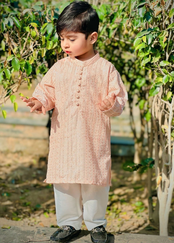 Peach Kurta KT 118