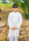 White Kurta KT 116