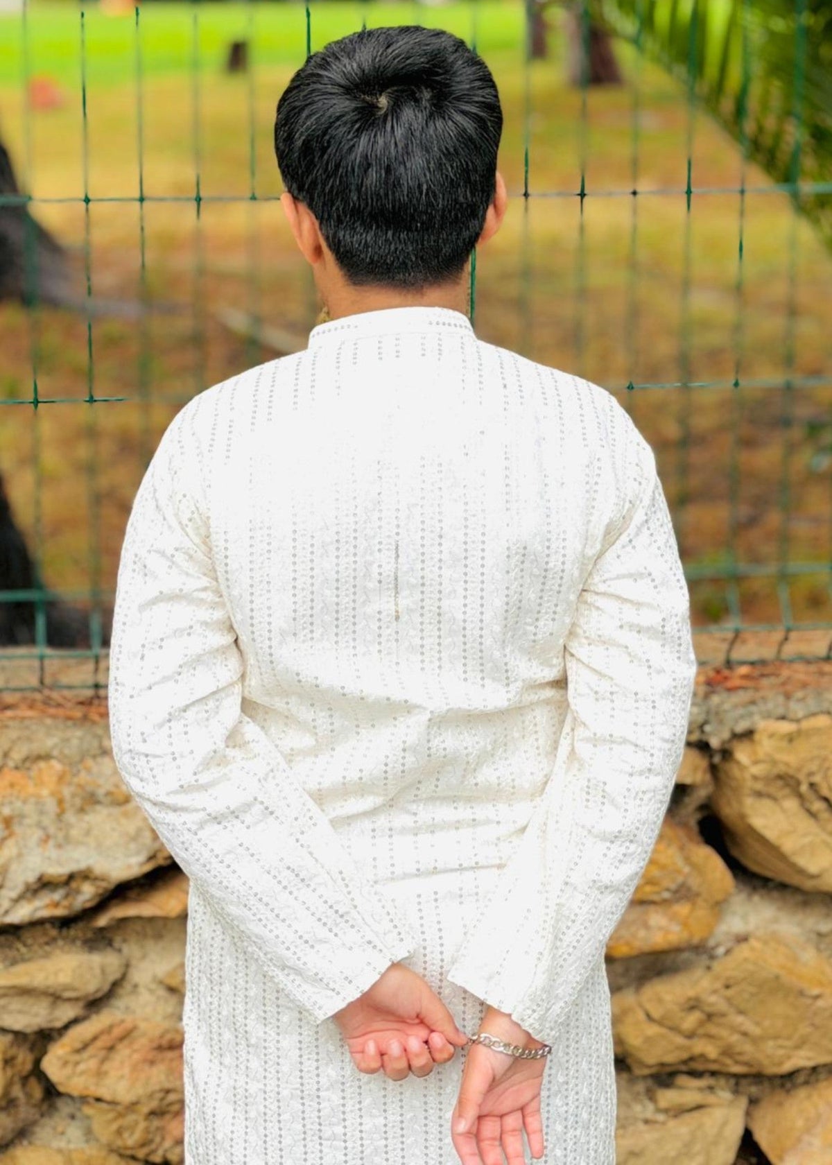 White Kurta KT 116