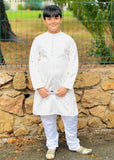 White Kurta KT 116