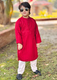 Burnt Red Kurta KT 111