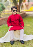 Burnt Red Kurta KT 111