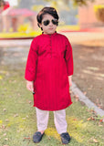 Burnt Red Kurta KT 111