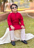 Burnt Red Kurta KT 111