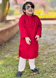 Burnt Red Kurta KT 111