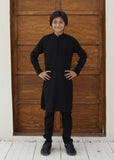 Raven Black chicken Kurta Trouser - KE 037