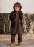 Black Velvet Waistcoat Suit EW55