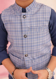 Blue Only Waistcoat EW12