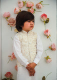 Off White Waistcoat Suit EW 63