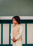 Melon Pink Waistcoat Suit EW 66