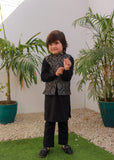 Black Waistcoat Suit EW 68