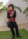 Maroon Waistcoat Suit EW 69