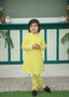 Yellow Kurta Trouser - KE 040
