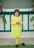 Yellow Kurta Trouser - KE 040