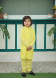Yellow Kurta Trouser - KE 040