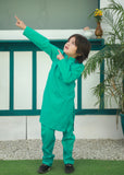 Aquamarine Blue Kurta Trouser - KE 041
