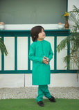 Aquamarine Blue Kurta Trouser - KE 041