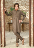 Tan Brown Kurta Trouser KT 132