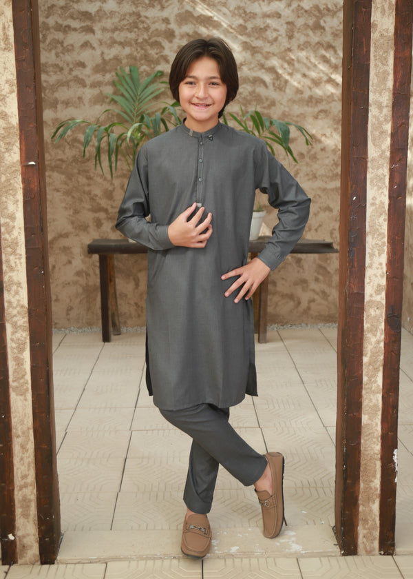 Slate Grey Kurta Trouser KT 133